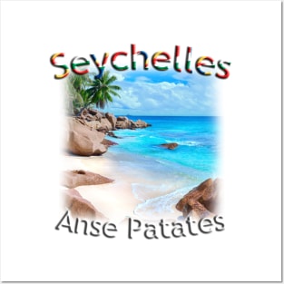 Seychelles - Anse Patates Posters and Art